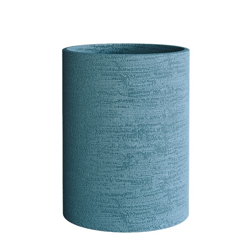 Кашпо Concretika Cylinder D50 H65 Erosia Blue фото 1