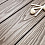 Террасная доска Террапол Смарт 3D Полнотелая с пазом 4000 или 3000х130х22 мм, цвет Венге Соренто