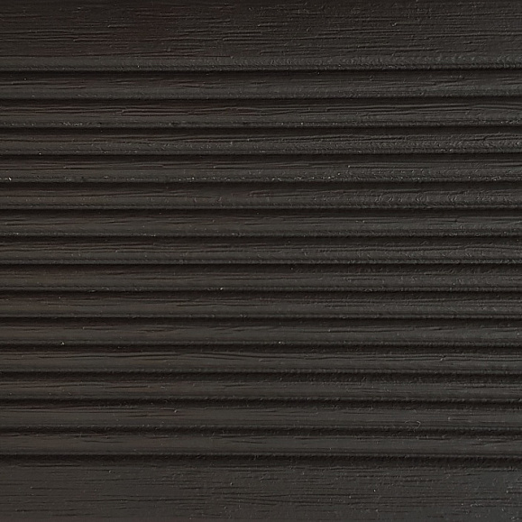 Террасная доска ПРАКТИК КОЭКСТРУЗИЯ Моноколор 4000 или 3000х147х24 мм, цвет темно-коричневый Гиацинт фото 2